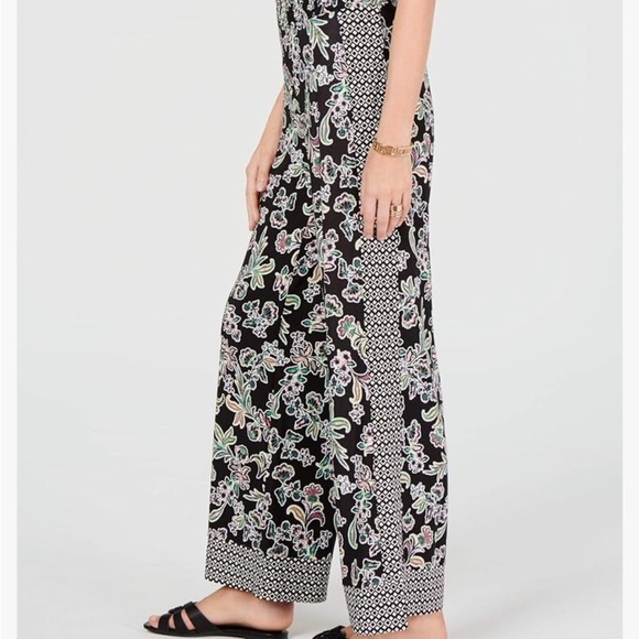 INC International Concepts smoked wide leg pants sz XL - Picture 7 of 7